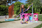 Barbie Dream camper Vehicle Playset 2022 60+ Pieces 2.5 Feet Tall with Rolling Wheels HCD46 - Colorland Toys